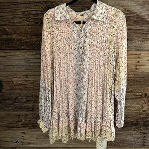 Free People Lost in You Printed Tunic
